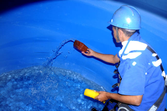 Higienização de Caixa de Àgua